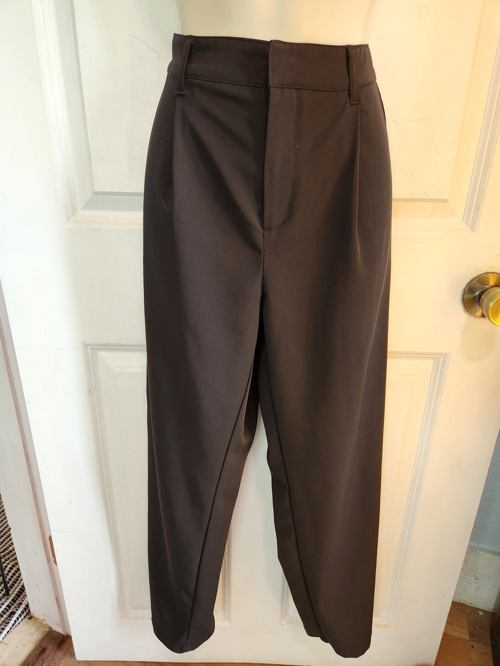 Forever 21 Black High-Rise Tailored Pants